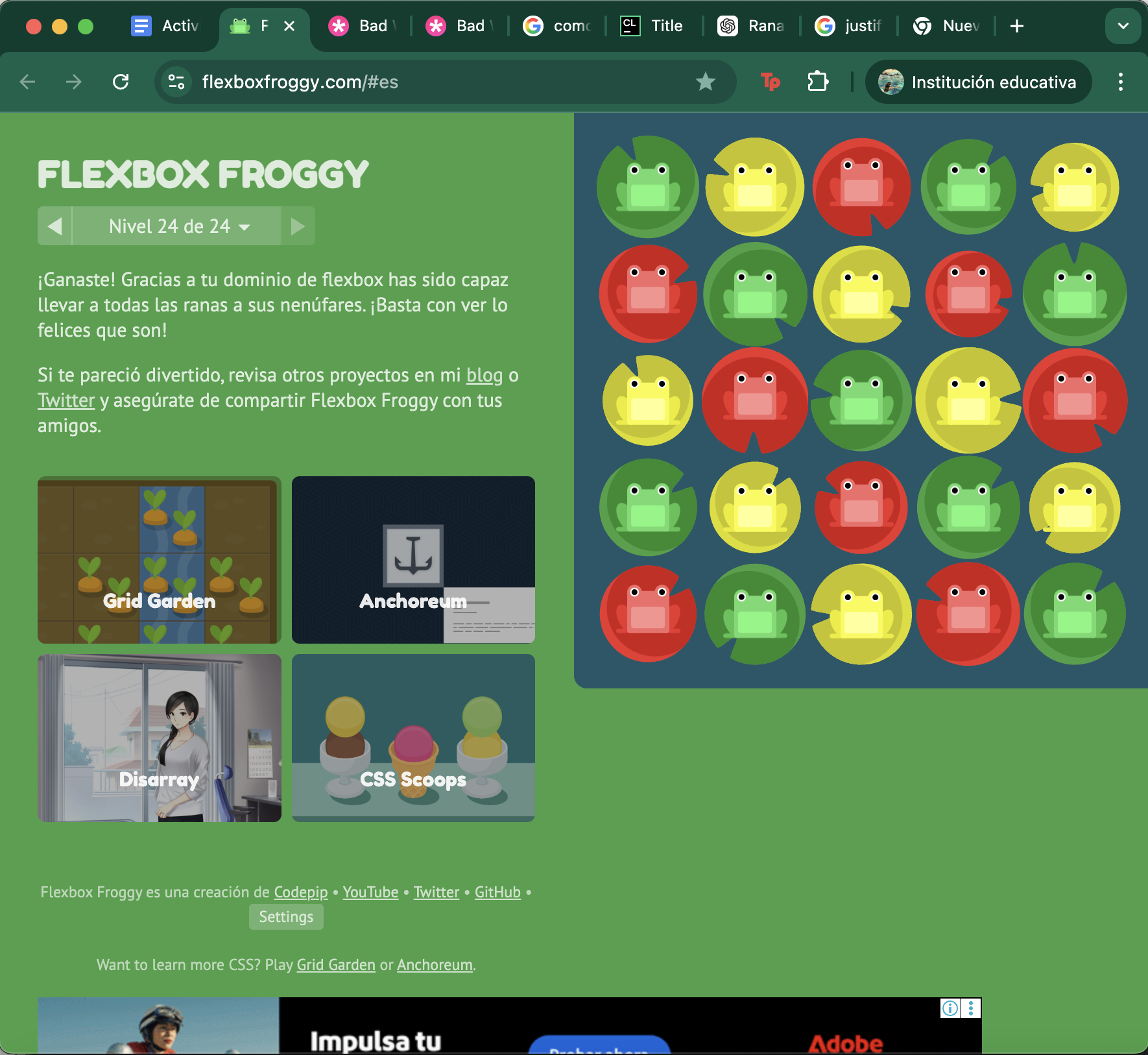 ¡Lo logramos equipo!